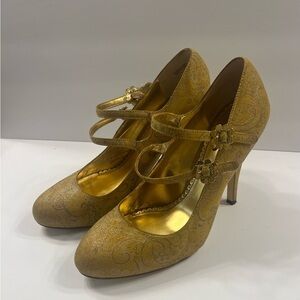 HALE BOB GOLD HEELS